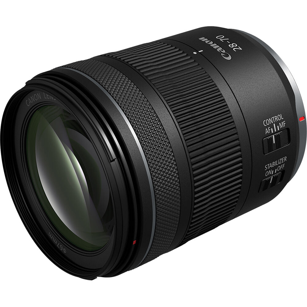 Canon RF 28-70mm f/2.8 IS STM Lens 6535C002 - 10PC Accessory Bundle