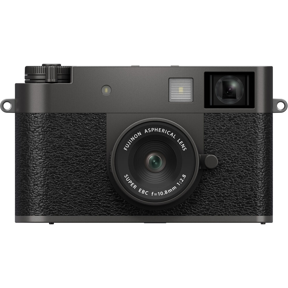 FUJIFILM X half Digital Camera (Charcoal Silver) 16954112 - 12PC Accessory Kit