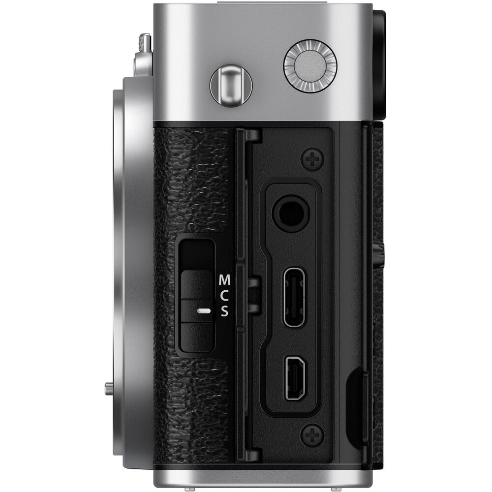 FUJIFILM X-E5 Mirrorless Camera Body (Silver) 16949923 - 7PC Accessory Bundle