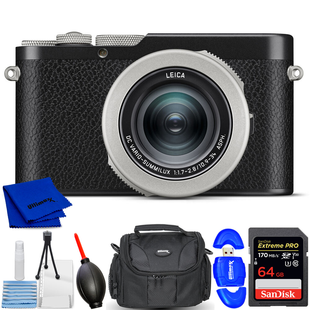 Leica D-Lux 8 Digital Camera (100 Years of Leica Limited Edition) 19197 Bundle