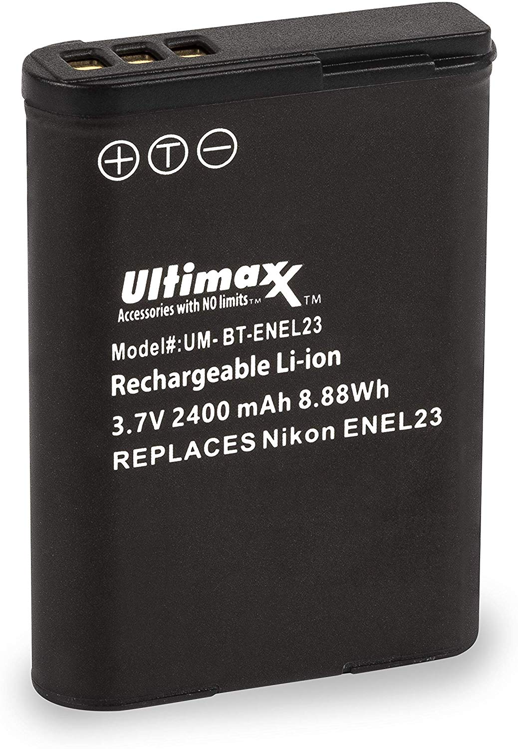 ULTIMAXX Ersatzakku und Reiseladegerät für Nikon EN-EL23