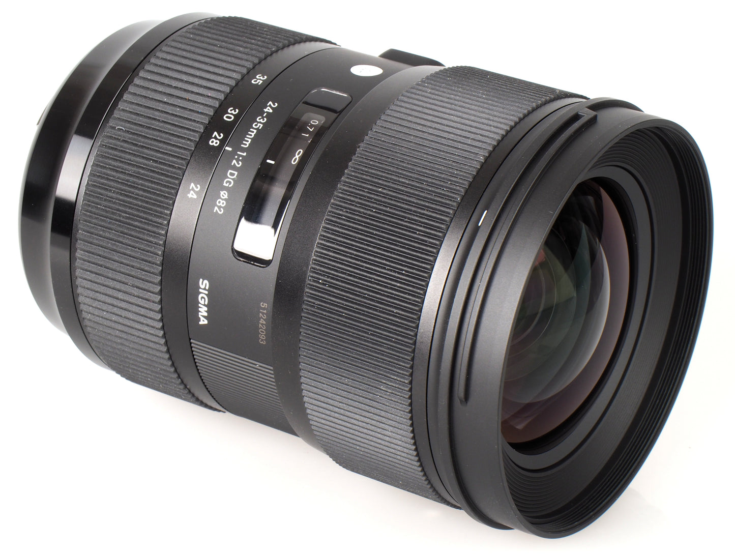 Sigma 24-35mm f/2 DG HSM Art Lens for Nikon F + Filter Kits + Lens Pouch Bundle