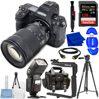 Nikon Z8 spiegellose Kamera mit 24-120 mm f/4 Objektiv 1698 - 12-teiliges Zubehörpaket