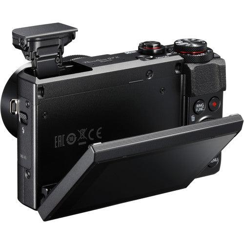 Canon PowerShot G7 X Mark II (Schwarz) + SanDisk Ultra 32 GB SD