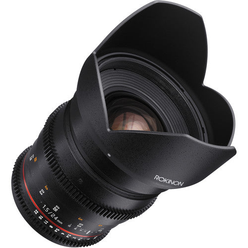 Rokinon 24mm T1.5 Cine DS Lens for Nikon F Mount - DS24M-N Brand New!!