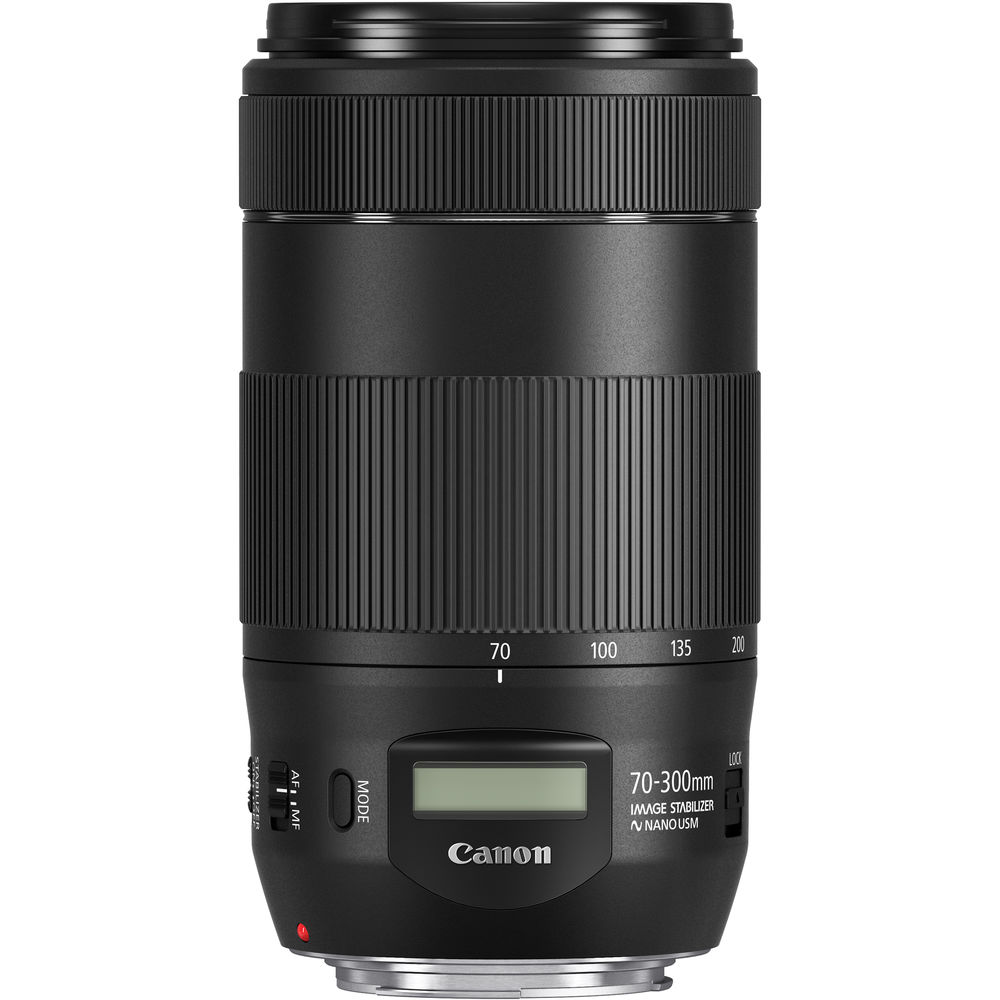 Canon EF 70-300mm f/4-5.6 IS II USM Objektiv 0571C002 - 10-teiliges Zubehörpaket