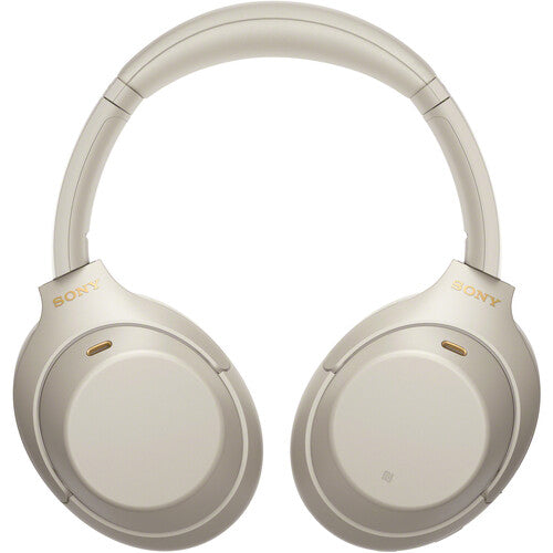 Sony WH-1000XM4 Kabellose Over-Ear-Kopfhörer mit Geräuschunterdrückung (Silber)