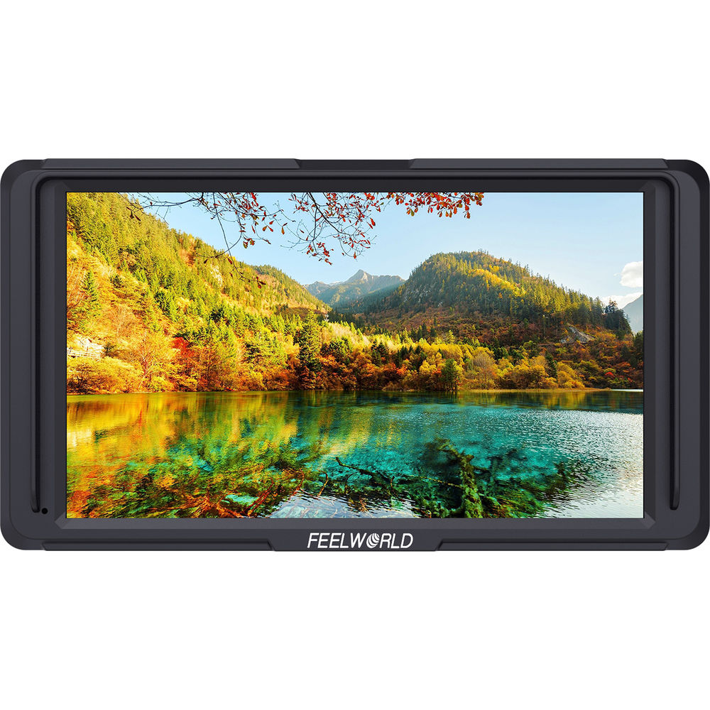 FeelWorld F5 5,0" Full HD HDMI On-Camera-Monitor mit 4K-Unterstützung + 2 EXT BATTS
