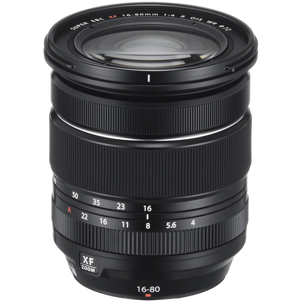 FUJIFILM XF 16-80mm f/4 R OIS WR Lens 16635613 - White Box