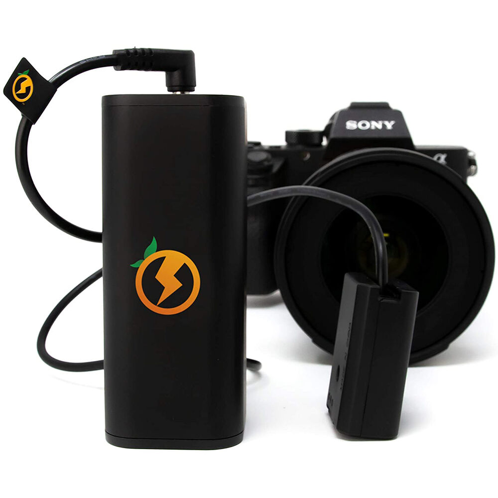 Juicebox Externer Akkupack für Nikon NP-FW50-Typ-Akku (7,4 V, 4800 mAh)