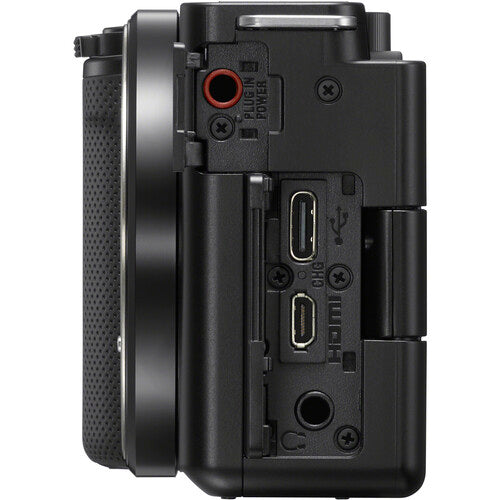 Sony ZV-E10 spiegellose Kamera (nur Gehäuse) (Schwarz) ILCZV-E10/B - Kit-Box
