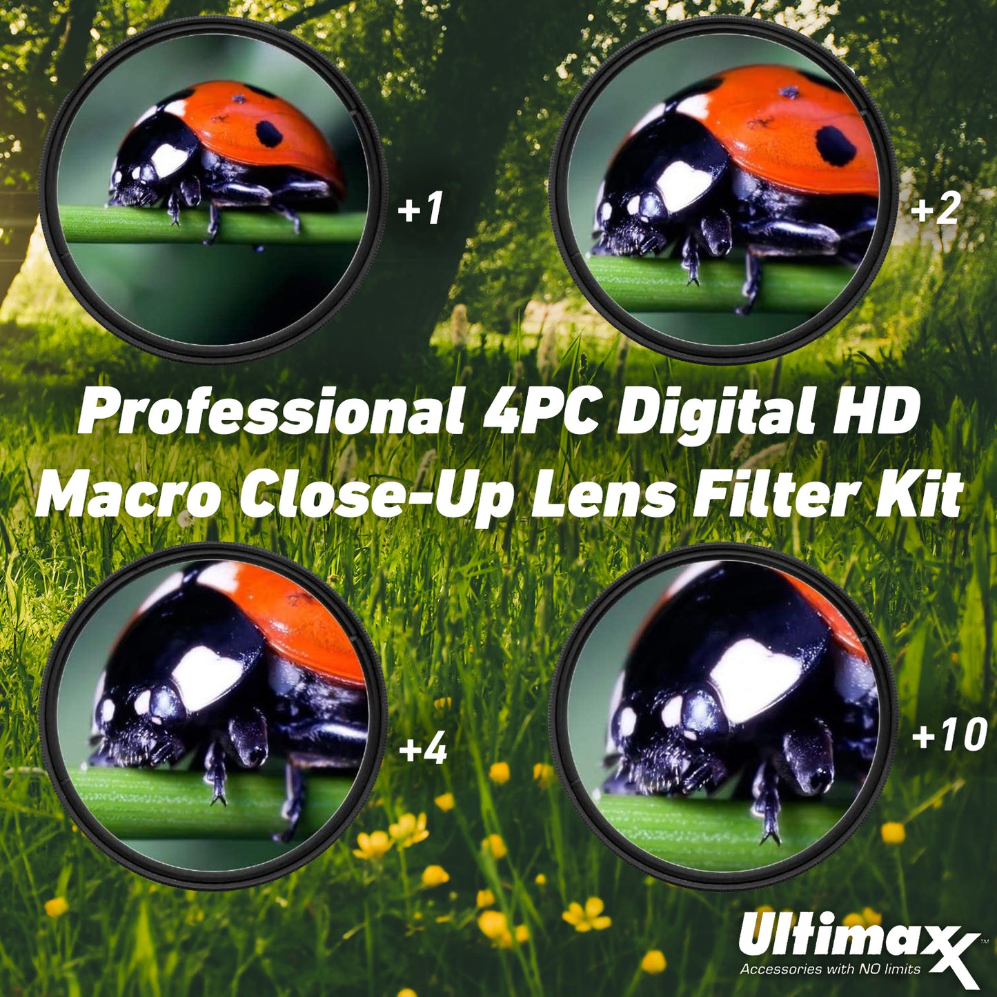 Panasonic Lumix G Vario 35–100 mm f/4–5,6 ASPH. MEGA OIS-Objektiv – 14-teiliges Paket