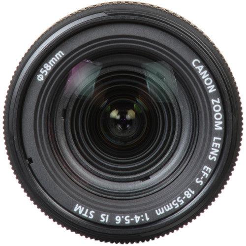 Canon EF-S 18-55mm f/4-5.6 IS STM Objektiv 1620C002 + UV-Ultraviolettfilter