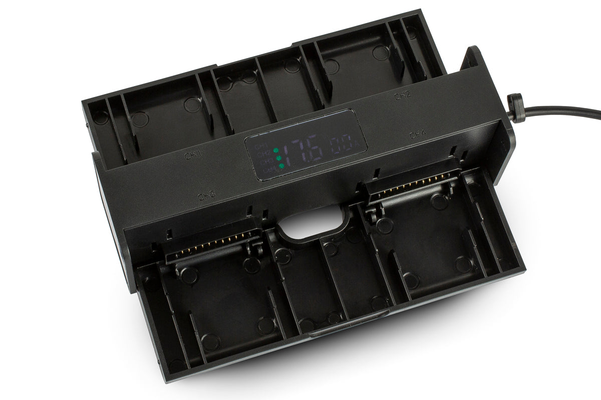 4-in-1-Akkuladestation, 4-Port-Ladegerät für DJI Mavic 2 Pro/Zoom