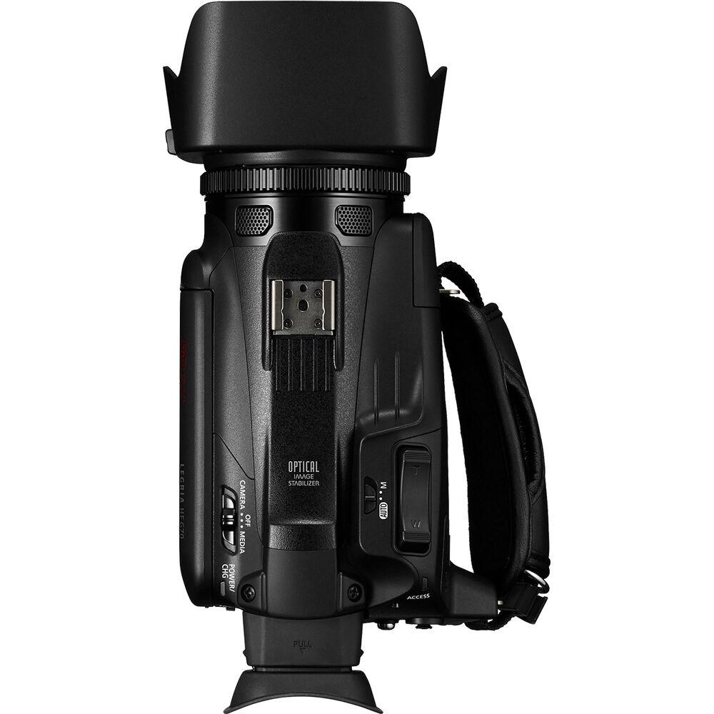 Canon Vixia HF G70 UHD 4K Camcorder (Schwarz) 5734C002 - 7-teiliges Zubehörpaket