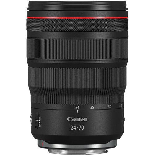 Canon RF 24-70mm f/2.8L IS USM Objektiv 3680C002 + UV-Ultraviolettfilter-Paket