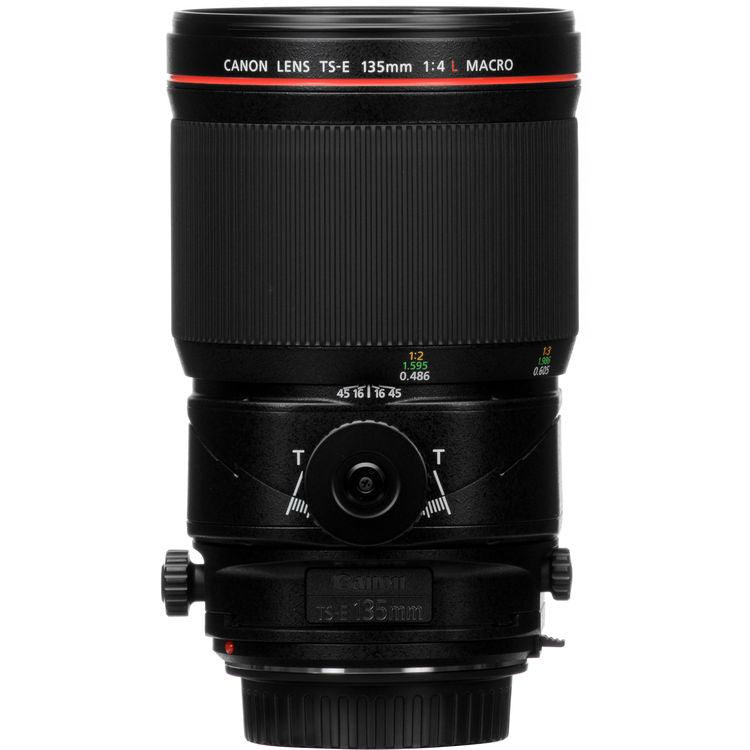 Canon TS-E 135mm f/4L Macro Tilt-Shift Lens 2275C002 - 7PC Accessory Bundle