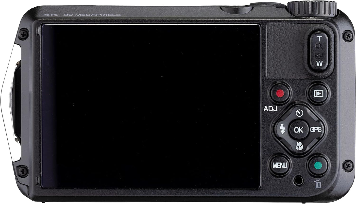 Bild 1 von 6
RICOH WG-7 Digitalkamera Robuste, wasserdichte und staubdichte 4K-Webcam (rot) im Paket