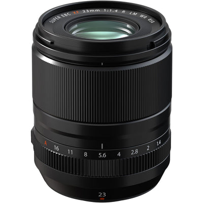 FUJIFILM XF 23 mm f/1,4 R LM WR Objektiv 16746539 - 7-teiliges Zubehörpaket