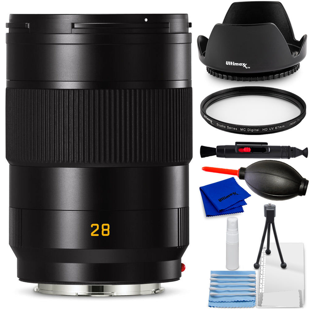 Klicken um zu vergrößern
Leica APO-Summicron-SL 28 mm f/2 ASPH-Objektiv 11183 – 7-teiliges Zubehörpaket