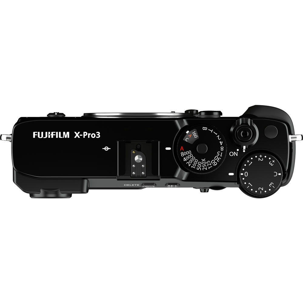 FUJIFILM X-Pro3 Mirrorless Camera (Black) 600021381 - 7PC Accessory Bundle