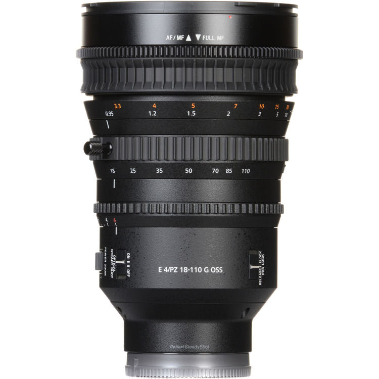 Sony E PZ 18-110mm f/4 G OSS Lens New in White Box - Essential UV Filter Bundle