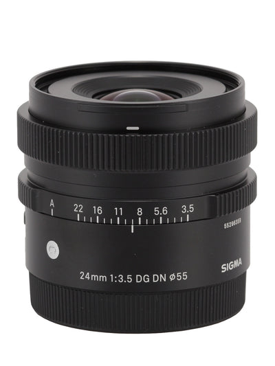 Sigma 24mm f/2 DG DN Contemporary Lens for Sony E 403965 - 7PC Accessory Bundle
