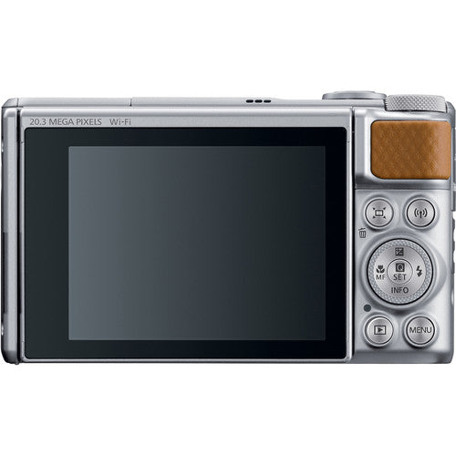 Canon PowerShot SX740 HS Digitalkamera (Silber) 2956C001 - 7-teiliges Zubehörpaket