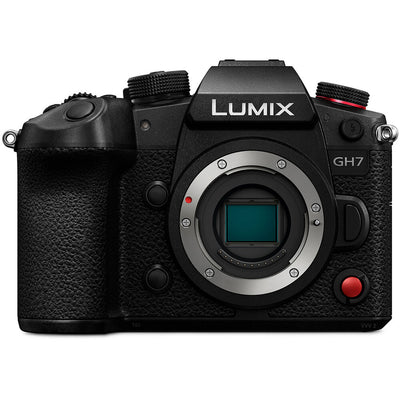 Panasonic Lumix GH7 spiegellose Kamera (Gehäuse) DC-GH7BODY - 12-teiliges Zubehörpaket