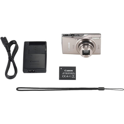 Canon PowerShot IXUS 285 HS / ELF 360 Digitalkamera (Silber) - 1079C001