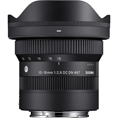 Sigma 10–18 mm f/2,8 DC DN Contemporary-Objektiv (Sony E) 207965 – 7-teiliges Zubehörset