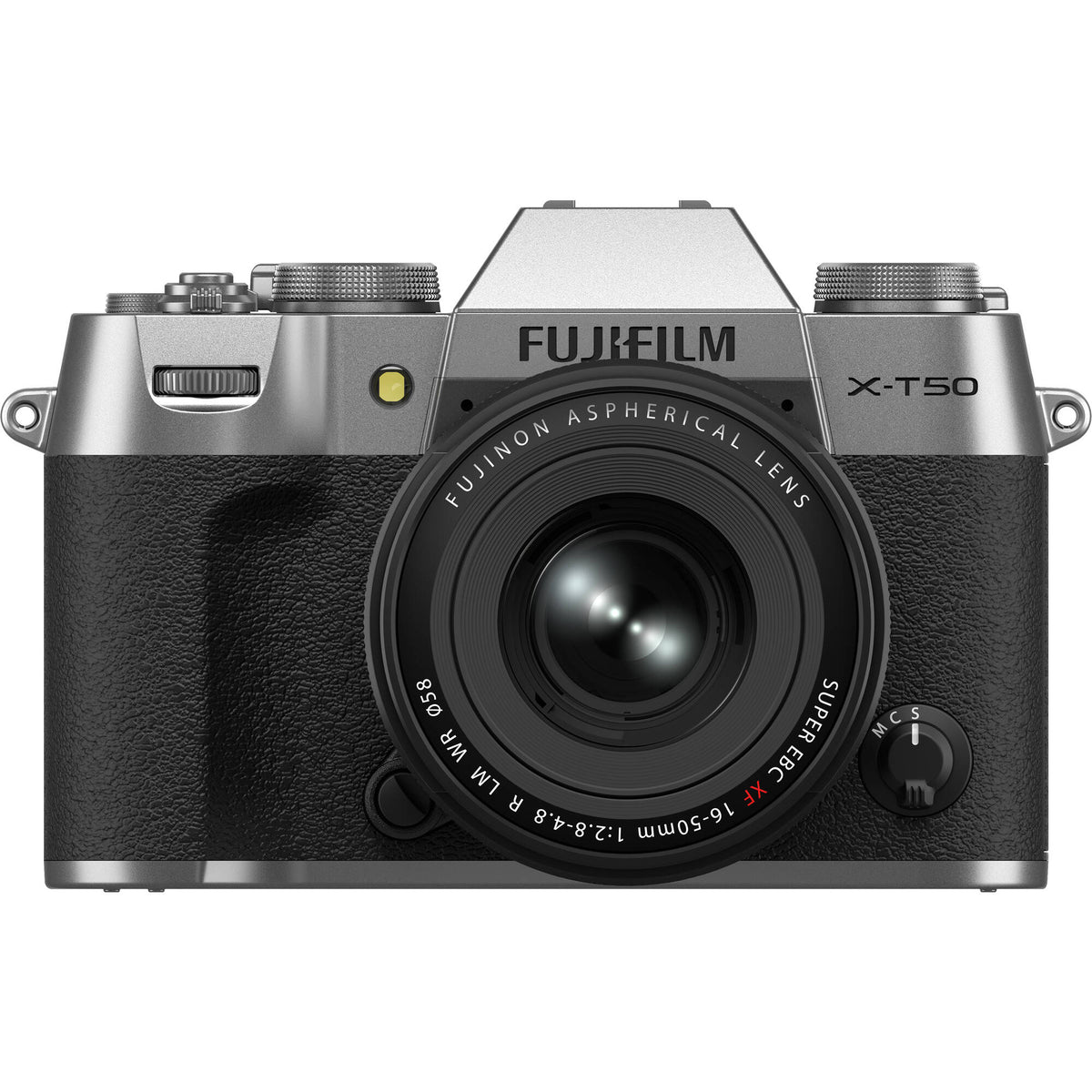 FUJIFILM X-T50 Mirrorless Camera with XF 16-50mm f/2.8-4.8 Lens Silver 16828595