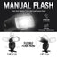 Universal Auto Flash w/ LCD Display by Ultimaxx, Slave Mode, Carry Pouch Ultimaxx