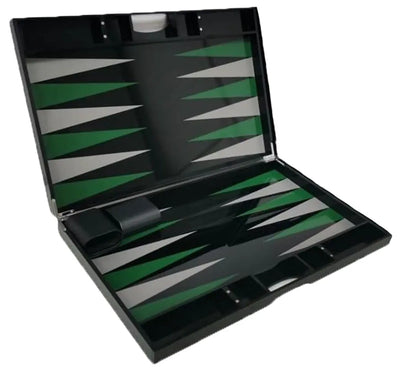 Lucite Acrylic Backgammon Set 18" Large Premium Board and Pieces Ready Covers