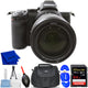 Nikon Z5 Mirrorless Digital Camera with 24-200mm Lens 1641 - 7PC Accessory Kit Nikon