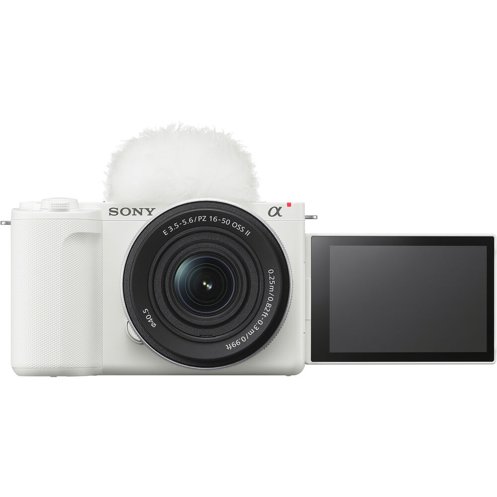 Sony ZV-E10 II Mirrorless Camera with 16-50mm Lens (White) - ZVE10M2KW Sony