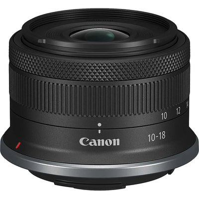 Canon RF-S 10-18mm f/4.5-6.3 IS STM Lens (Canon RF) 6262C002 - 7PC Bundle Canon