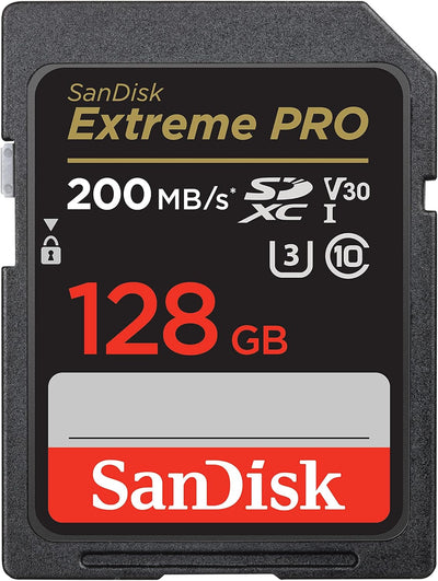 SanDisk 128GB Extreme PRO UHS-I SDXC Memory Card - SDSDXXY-128G-ANCIN