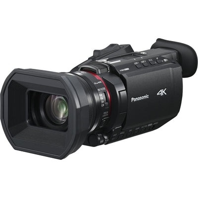 Panasonic HC-X1600 UHD 4K HDMI Camcorder with 24x Zoom - 10PC Accessory Bundle