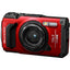 OM SYSTEM Tough TG-7 Digital Camera (Red) OPEN BOX