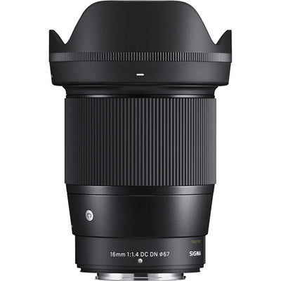 Sigma 16mm f/1.4 DC DN Contemporary Lens for FUJIFILM X (WHITE BOX)