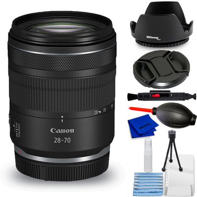 Canon RF 28-70mm f/2.8 IS STM Lens 6535C002 - 7PC Accessory Bundle