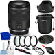 Canon RF 28-70mm f/2.8 IS STM Lens 6535C002 - 10PC Accessory Bundle Canon