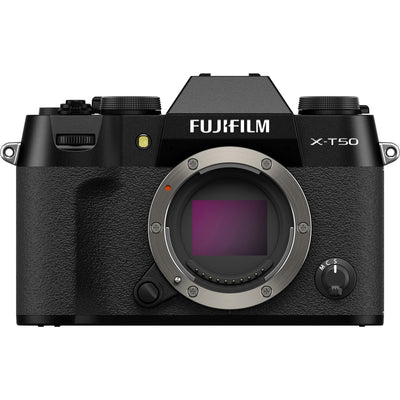 FUJIFILM X-T50 Mirrorless Camera (Body, Black) - KIT BOX Fujifilm