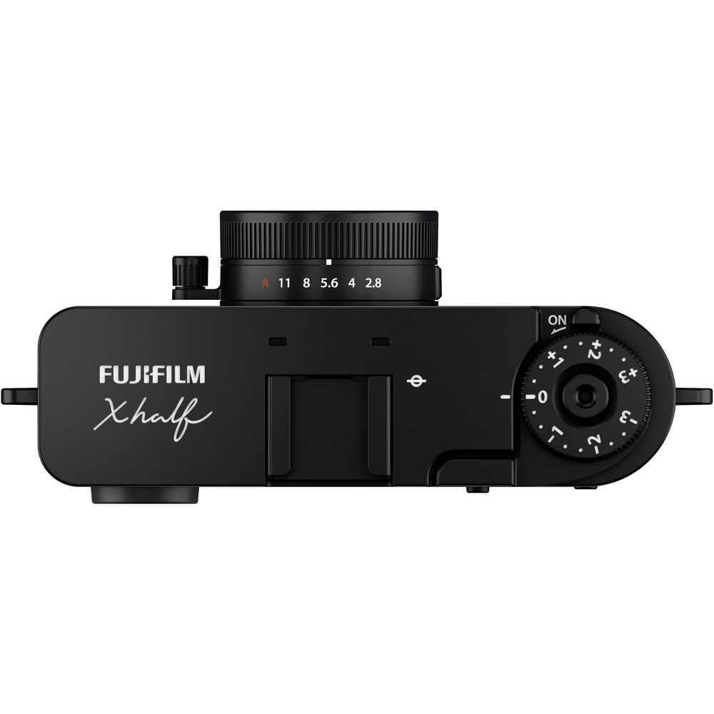 FUJIFILM X half Digital Camera (Black) 16954071 - 7PC Accessory Bundle