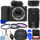 Sony ZV-E10 II Mirrorless Camera with 16-50mm II & 55-210mm Lens - 8PC Bundle Sony