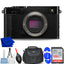 FUJIFILM X-E5 Mirrorless Camera (Body, Black) 16949844 - 7PC Accessory Bundle