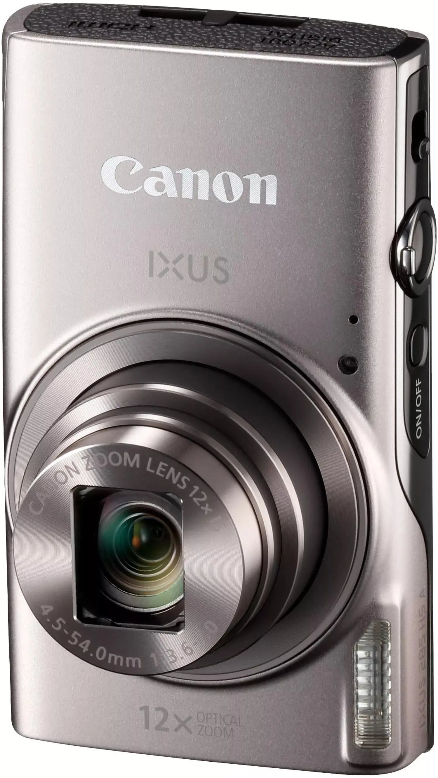 Canon IXUS 285 HS A Digital Camera (Silver) - 7PC Accessory Bundle Canon