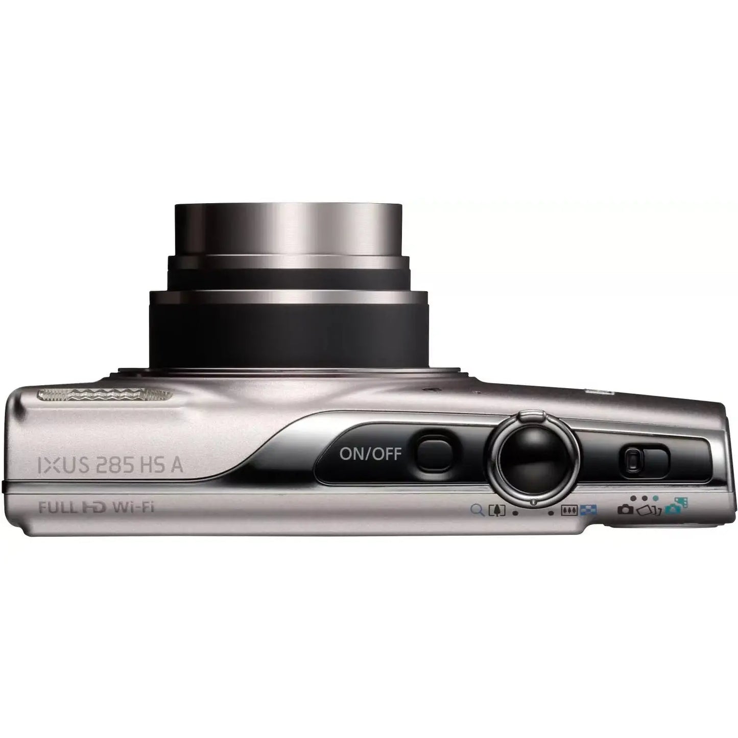 Canon IXUS 285 HS A Digital Camera (Silver) - 12PC Accessory Bundle Canon