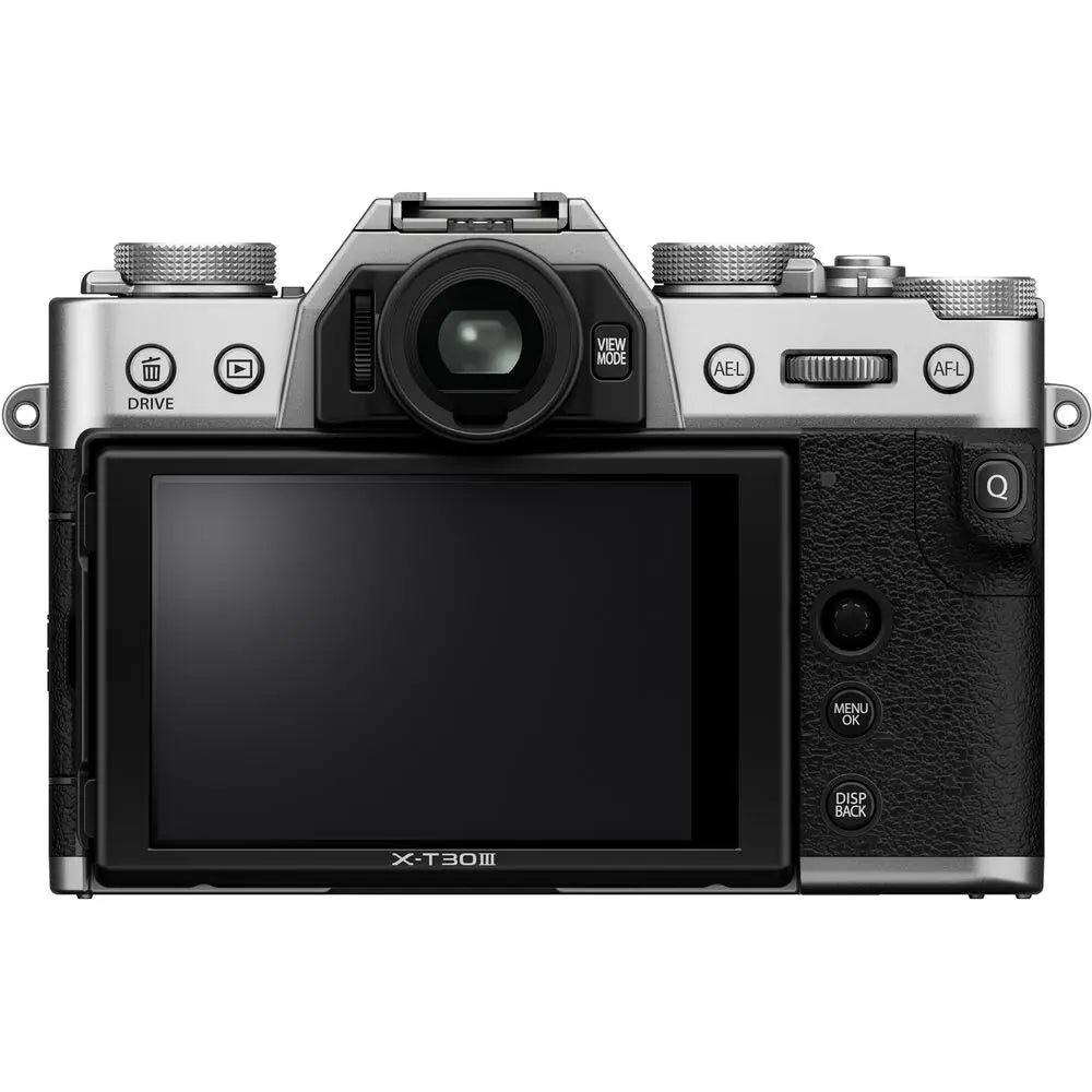 FUJIFILM X-T30 III Mirrorless Camera with 13-33mm f/3.5-6.3 Lens (Silver)